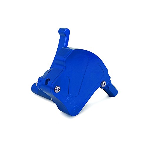 AnXin ATV Thumb Lever Control Throttle Housing Assembly Universal 7/8" CNC for Raptor 700 Banshee 350 Blaster 200 Warrior 350 YFZ450 King Quad LTZ250 Sportrax 450 TRX450ER TRX450R ATV Quad Blue