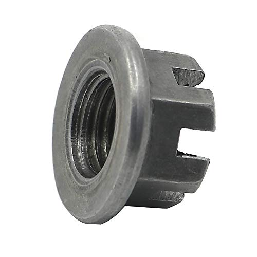 Motoparty Rear Axle Hub Castle Nut Washer For Yamaha ATV Banshee 350cc Blaster 200cc Warrior 350 Raptor 350 660 YFZ 450 Breeze MOTO-4 Grizzly 125 Rear Axle Castle Nut,Replacement for 90171-14037-00