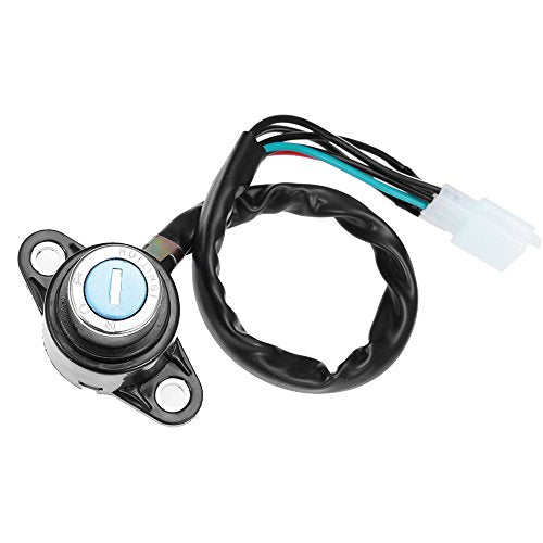 Fuel Gas Tank Cap Ignition Switch Steering Lock Set Kit Replacement for Honda Rebel CMX 250