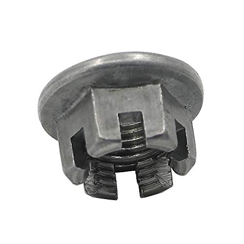 Motoparty Rear Axle Hub Castle Nut Washer For Yamaha ATV Banshee 350cc Blaster 200cc Warrior 350 Raptor 350 660 YFZ 450 Breeze MOTO-4 Grizzly 125 Rear Axle Castle Nut,Replacement for 90171-14037-00