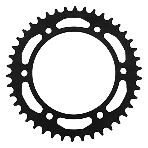 Supersprox RFE-1308-42-BLK Rear Steel Sprocket Black Compatible With/Replacement For Honda CBR 1000 RR 14 15 16, CBR 600 F4 99 00 01 02 03 04 05 06, RVT 1000 R RC51 00 01 02 03 04 05 06