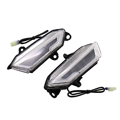 Suitable for Honda Goldwing Gold Wing GL1800 GL 1800 F6B 2018-2020 motorcycle LED front side mirror turn signal indicator motorcycle accessories LED light, transparent