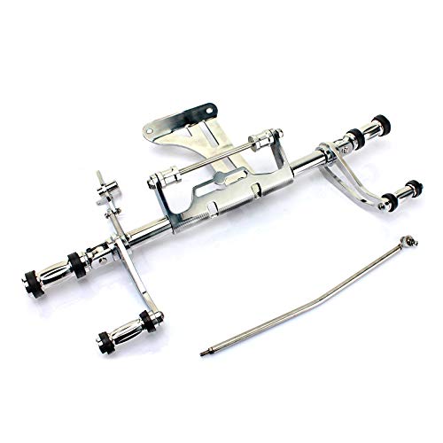 TARAZON Billet Aluminum Forward Controls Foot Pegs for Suzuki VS1400GLP Intruder VS 1400 1987-2004