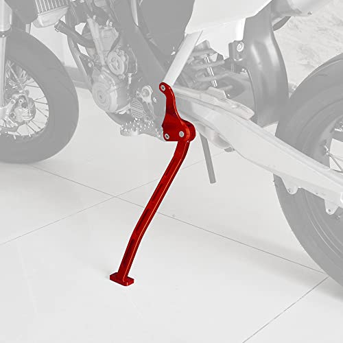 NICECNC Red Side Stand Kickstand Christmas Gift Compatible with Honda CRF450R 2019-2023 CRF250R 2019-2023 CRF250RX 2022-2023