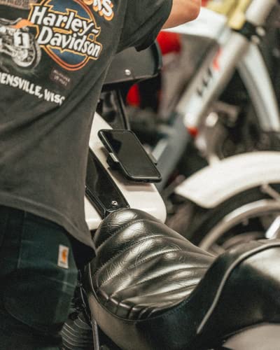 FREAKMOUNT Billet Magnetic Motorcycle Phone Mount | Billet Solid Aluminum Freaky Strong Magnetic Motorcycle Phone Holder - Non Slip & Anti-Scratch, Holds at high Wind speeds - Fits Nearly All Phones