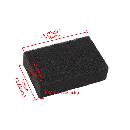 Motoparty Air Filter Intake Cleaner For Honda CT70 ATC70 SL70 XL70 CT70H CT ATC CL XL 70 Air Cleaner Filter Element,replacement for 17211-098-771