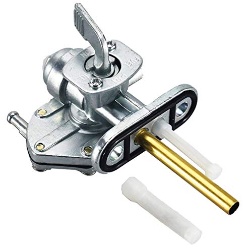 LT80 Carburetor with Fuel Switch Valve Petcock Intake Manifold for Suzuki LT 80 Quadsport ATV Carb, Replace 13200-40B10 13881-40B00 by TOPEMAI