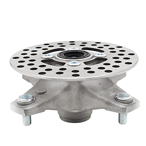 Front Wheel Hub & Brake Rotor Assy for Yamaha Banshee Warrior Raptor 350 Blaster 200