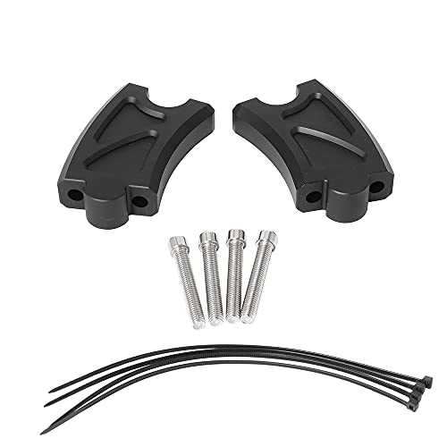 by Unbranded Diteng Motorcycle Handlebar Riser Handlebar Mounting Clip Extension Adapter 300 For Honda Rebel CMX 500 CMX 2017 2018 2019 2020 2021.