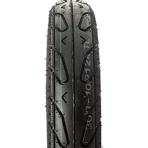 MMG Set of 2 Scooter Tubeless Street Tire 3.50-10 Front or Rear fits on 10 Inch Rim