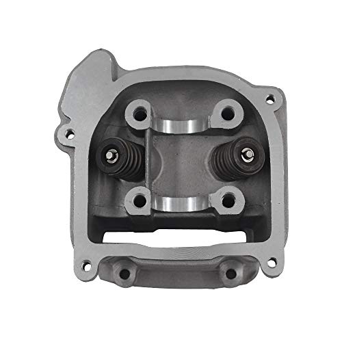 GY6 Cylinder Rebuild Kits Kymlaa 100cc Big Bore Kit for 69mm Valve 49CC 50CC 139QMB Moped Scooter Engine 50mm Bore Upgrade Set with 6pin Racing CDI Ignition Coil Performance Spark Plug Clutch Spring