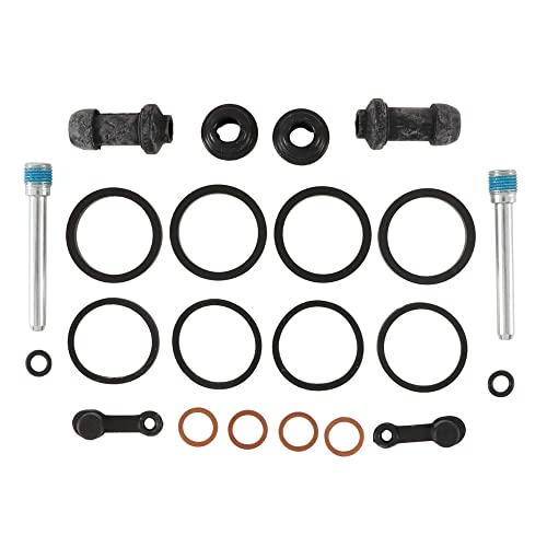 All Balls Racing Caliper Rebuild Kit Front 18-3056 Compatible With/Replacement For Honda CB 600 F Hornet 98-99, GL 1500 CT Valkyrie Tourer 97-00, PC 800 Pacific Coast 89-98, ST 1100 91-02