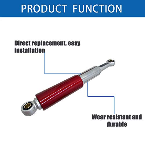 Motorcycles Shocks Struts Absorber Replacement for Honda CL70 CL90 CL90L CM91 CT70 CT90 CT110 S65 S90 XL75 (Red)