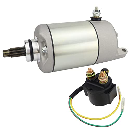 Soarider Starter & Relay for 1993-2006 Honda TRX300EX FourTrax/SporTrax 300 EX, 31200-HM3-671 18329 SM13422 410-54008 SMU0029, 93-00 FourTrax TRX300EX Starter| 01-06 SporTrax TRX300EX Starter