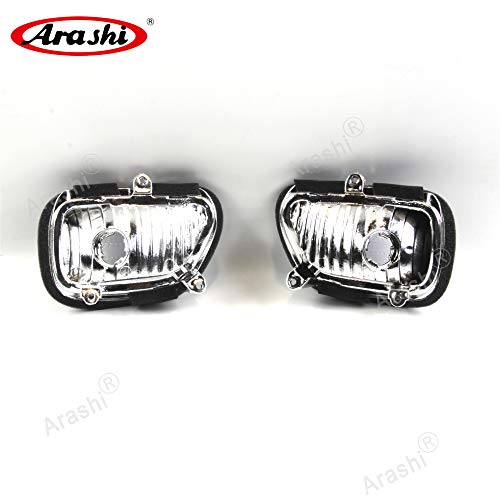 Arashi Front Indicator Turn Signal Lens Light Cover for Honda GL1800 Goldwing 2001-2017 Motorcycle Replacement Accessories Clear Lens GL 1800 2002 2003 2004 2005 2006 2007 2008 2009
