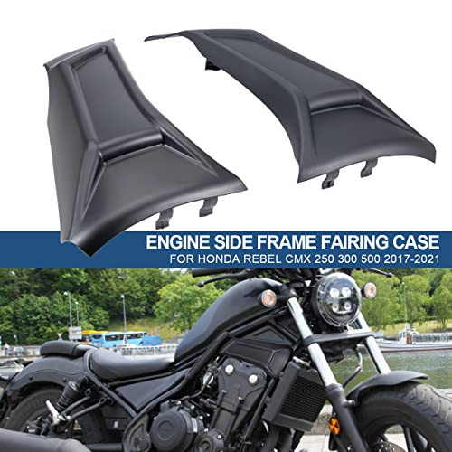 Side Frame Fairing Case for Honda Rebel Cmx 250 Cmx 300 Cmx 500 2017-2022 Engine Cover