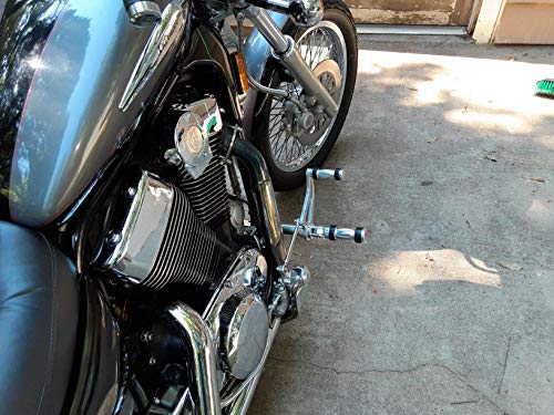 TARAZON Billet Aluminum Forward Controls Foot Pegs for Suzuki VS1400GLP Intruder VS 1400 1987-2004