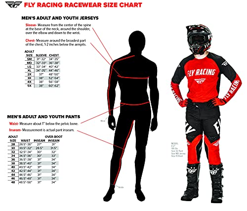 Fly Racing 2022 Adult F-16 Pants (Black/Grey, 34)