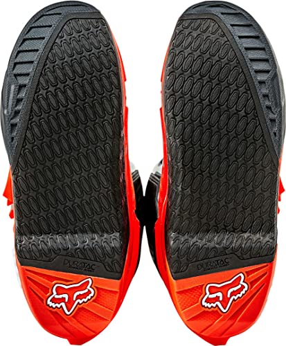 Fox Racing Mens Instinct Motocross Boot,Black/White/Orange,10