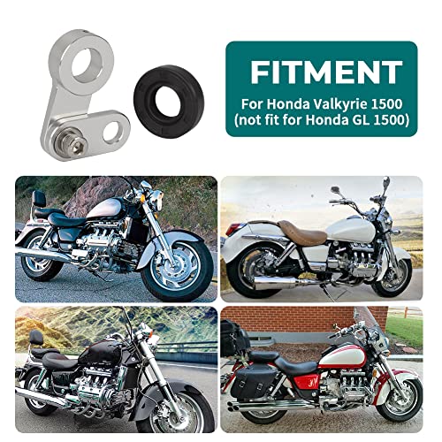 motoparty Additional Gearshift Lever Support Shifter Pivot & Oil Seal for Honda Valkyrie 1500
