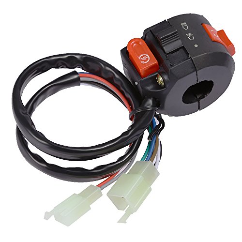 Left Handlebar Start ATV Kill Light Starter Switch Fit for 50cc 70cc 90cc 110cc 125cc Chinese Taotao Sunl Roketa