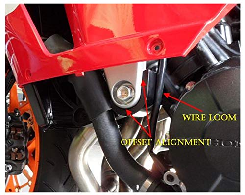 Shogun Honda CBR600RR CBR 600 2013 2014 2015 2016 2017 2018 2019 2020 2021 2022 2023 Black NO CUT Frame Sliders Fits NON ABS Models ONLY - 750-3369 - MADE IN THE USA