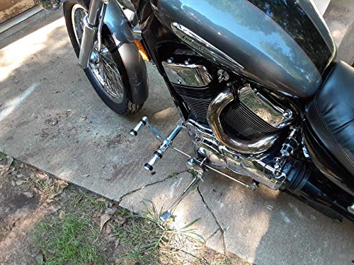 TARAZON Billet Aluminum Forward Controls Foot Pegs for Suzuki VS1400GLP Intruder VS 1400 1987-2004