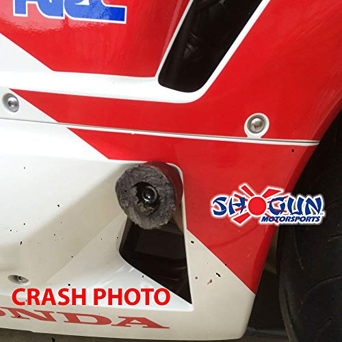 Shogun Honda CBR600RR CBR 600 2013 2014 2015 2016 2017 2018 2019 2020 2021 2022 2023 Black NO CUT Frame Sliders Fits NON ABS Models ONLY - 750-3369 - MADE IN THE USA