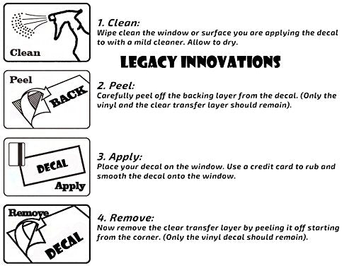 Legacy Innovations LLI I Got Your Six Military ;IGY6 | Decal Vinyl Sticker | Cars Trucks Vans Walls Laptop | Black| 7.5 x 2.9 in | LLI1512