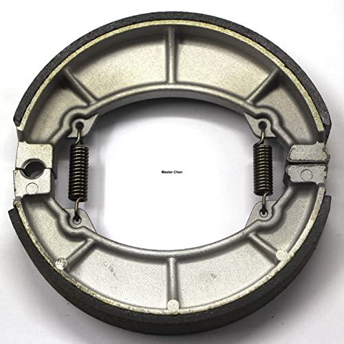 Master Chen Front Rear Brake Shoes for Honda ATC125M 1984-1987 - ATC 185 185S 1980-1983 - ATC200 ATC 200 M S E ES Big Red 1981-1986 Brakes Drum Pads 303 306 MC0234