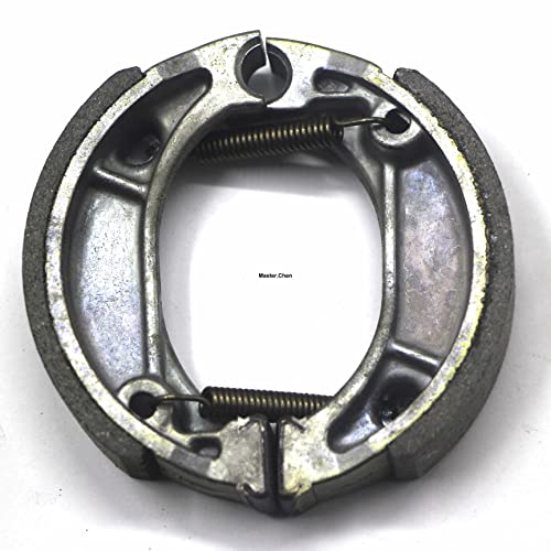 Master Chen Front Rear Brake Shoes for Honda Ruckus 50 NPS50 NPS50S 2003-2019 - Metropolitan 50/50II CHF50 CHF50S CHF50P Jazz 50 2002-2011 - Elite 80 CH80 1985-2007 Rear Brakes Drum 333 MC0238