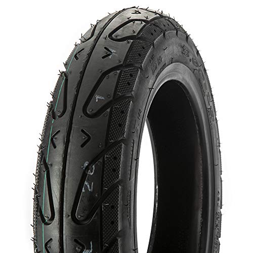 MMG Set of 2 Scooter Tubeless Street Tire 3.50-10 Front or Rear fits on 10 Inch Rim