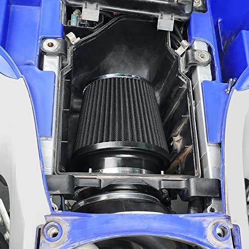 NICECNC Black Airbox Intake Kit Compatible with Yamaha YFZ450R 2009-2023 2022 2021 2020 2019 2018 2017 2016 2015, YFZ450X 2010-2011, YFZ 450 2007-2009 2012-2013, 2017 Replacement for 5D3-14459-00-00
