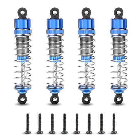 HAIBOXING 1/12TH Scale RC Car Spare Parts Desert Truck Aluminum Capped Oil Filled Shocks 4pcs APPLY to 2995 (T2100)