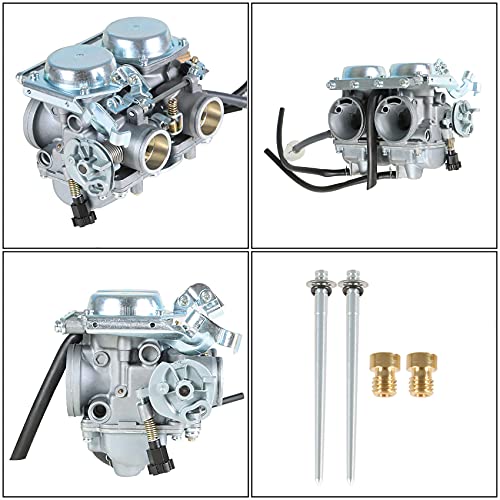 Carburetor Dual Carb ASSY Set Chamber Replacement for Honda Rebel CA CMX 250 C CMX250 CA250
