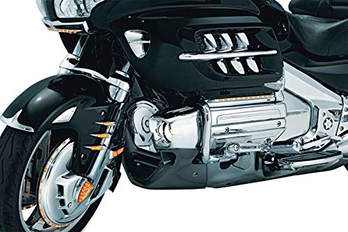 Kuryakyn 3909 Motorcycle Accent Accessory: Timing Chain Cover Set for 2001-17 Honda Gold Wing GL1800, F6B, and Valkyrie Motorcycles, Chrome