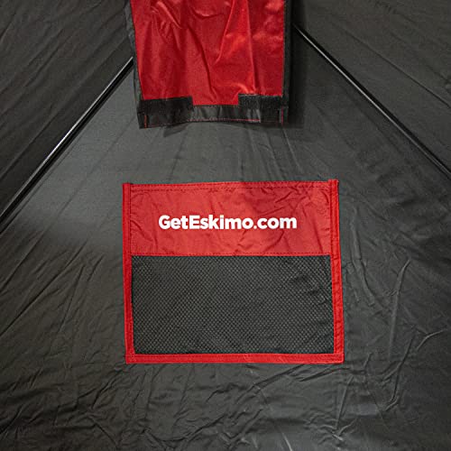 Eskimo Quickfish 69151 2 Pop-up Portable Ice Shelter, 2 Person , Red