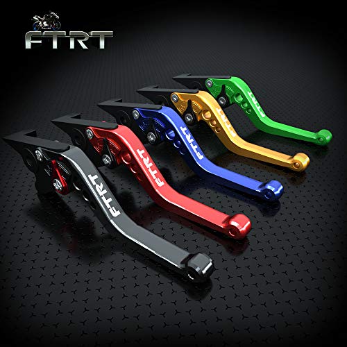 FTRT Short Brake Clutch Levers Compatible with CBR600 F2,F3,F4,F4i 1991-2007, SHADOW750 97-04, CB599/CB600 HORNET 98-06,CB400 2014, CB900 Hornet 02-06,NC700 S/X 12-13,Black