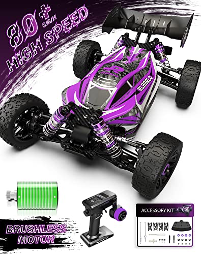RIAARIO 1:14 Brushless Fast RC Cars for Adults,Top Speed 90+KPH