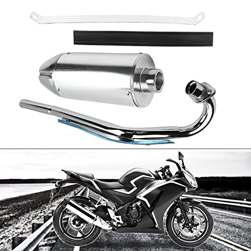 FLYPIG High Performance Muffler Exhaust Pipe kit Assembly fit Honda XR50 XR 50 XR50R CRF50F CRF50 Chinese 50CC 70CC 90CC 110CC 125cc Dirt Pit Bike SDG SSR