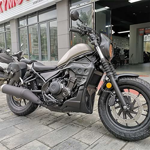 Upper+Lower Fairing Side Cover Belly Pan Engine Spoiler Guard for Honda Rebel CMX300 CMX 300 2017-2022 Body Frame Panel Protector (CMX300)