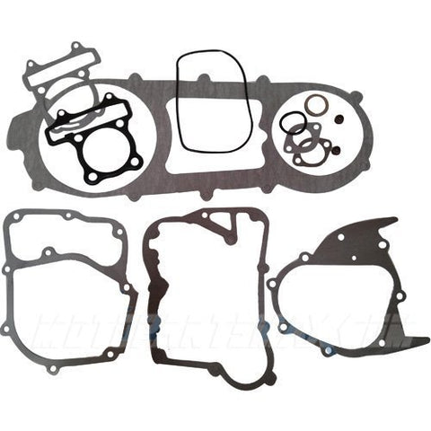 A Set of Complete Gasket Fits for GY6 150cc Moped, Scooters, ATVs, Go Karts Quad 4 Wheeler Dune Buggy Sandrail