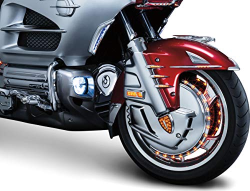Kuryakyn 3909 Motorcycle Accent Accessory: Timing Chain Cover Set for 2001-17 Honda Gold Wing GL1800, F6B, and Valkyrie Motorcycles, Chrome