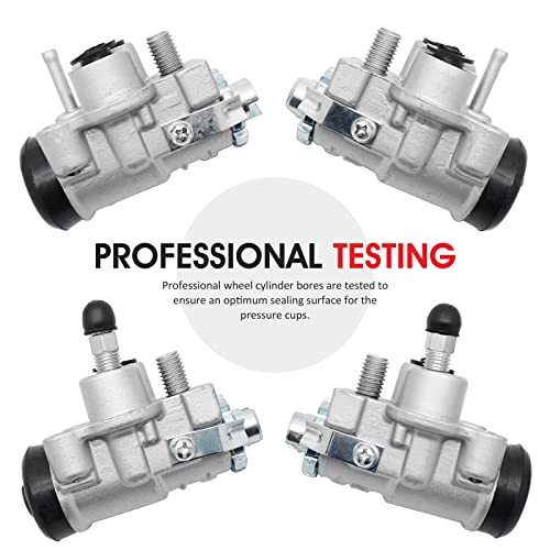 Front Brake Wheel Cylinders for Honda Rancher 350 400 TRX350 TRX400 2004-2007 (Left&Right All 4 Kit),OEM# 45310-HN2-006 45330-HN2-006 45350-HN5-N01 45370-HN5-N01