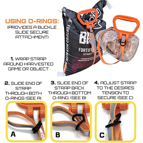 MULTUS: Deer Drag & Harness; Every Way to Drag a Deer in ONE Product Fast & Easy! Hunting Gear Hunting accessory for deer hunter