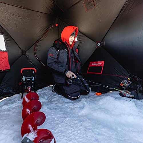 Eskimo Quickfish 69151 2 Pop-up Portable Ice Shelter, 2 Person , Red