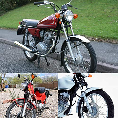 for Honda ct110 parts - Qiilu 27inch Front Fork Oil Shocks Absorber Front Fork Shock Suspension Front Fork Tube Stainless Steel Fit for Honda CG125 CT90 CT110 Trail