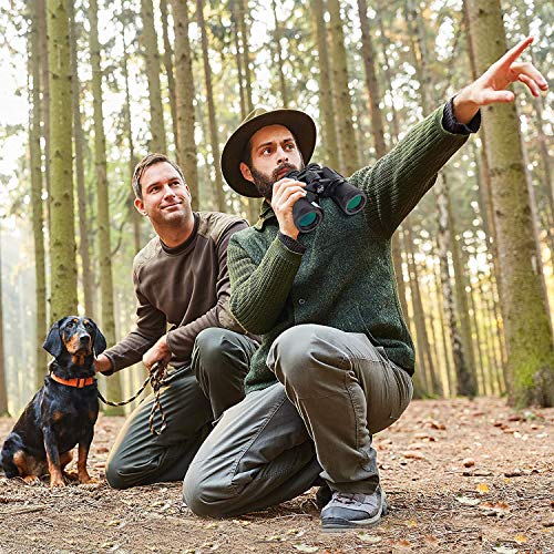 12x50 HD Full Size Binoculars for Adults with Photography Kit - Smartphone Adapter Universal Tripod Carrying Bag & Strap for Bird Watching Hunting Stargazing Sporting & Sightseeing