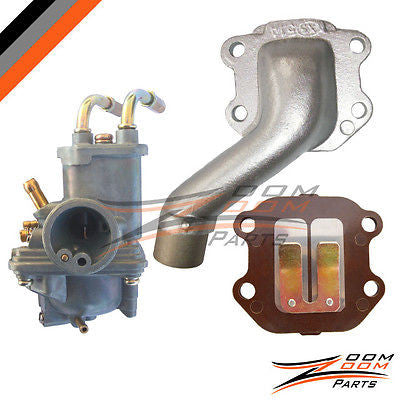 1981 - 2009 Yamaha PW 50 PW50 Carburetor Reed Valve Intake Manifold Dirt Bike