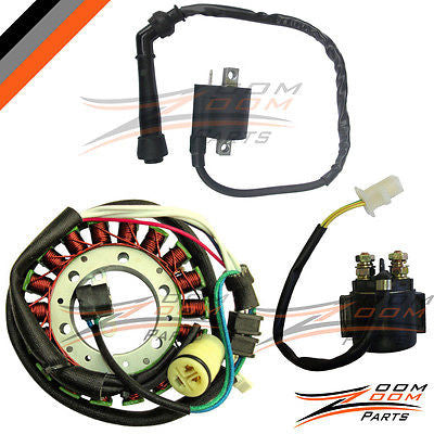 Yamaha Wolverine 350 Ignition Coil Magneto Stator Starter Relay 2002 2003 NEW